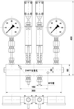 YKQ-SB型終端式壓力控制器